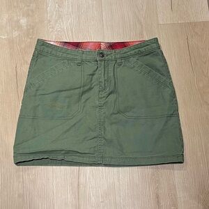 Olive Green Women's Skirt